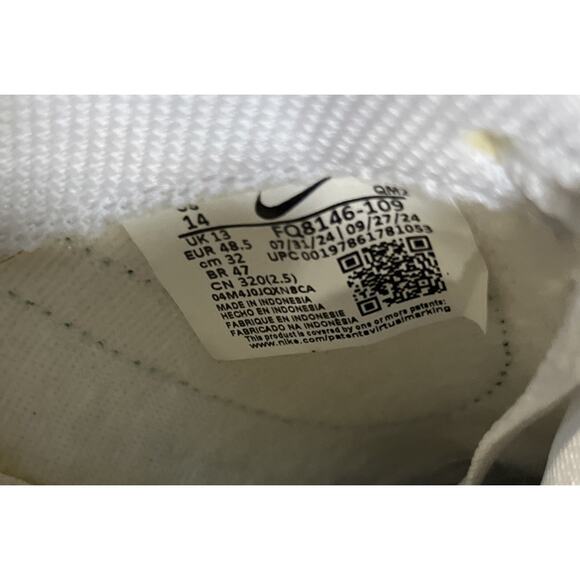 NIKE Court Shot Men Sneaker Shoe Green White Malachite Gum Size 14